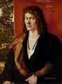 Albrecht Retrato de un hombre Renacimiento norteño Albrecht Durer